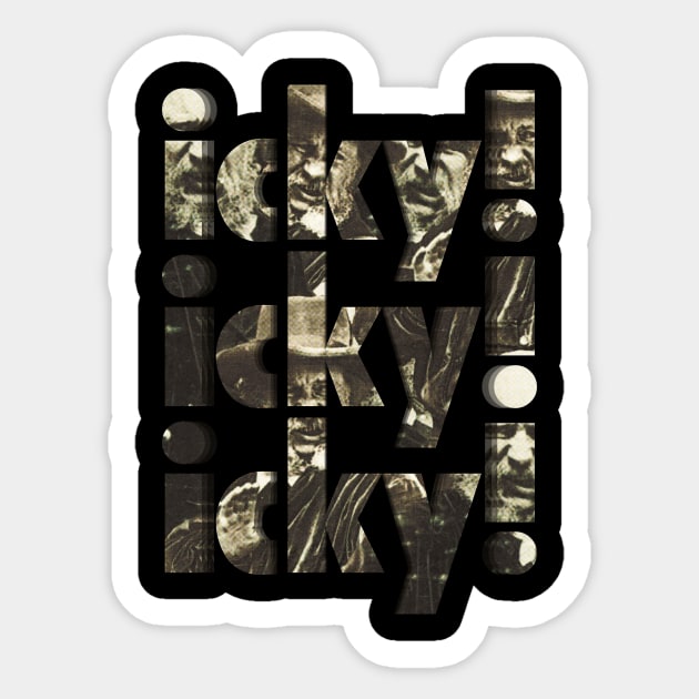 icky! Sticker by KilburKilbur